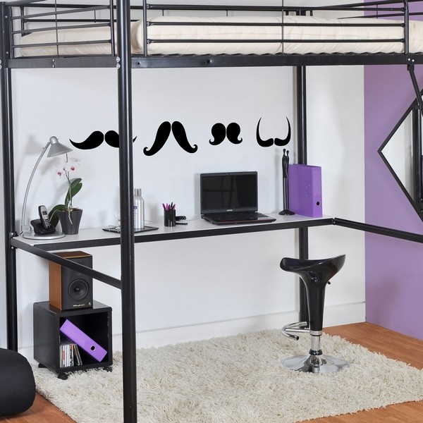 Exemple de stickers muraux: Moustaches